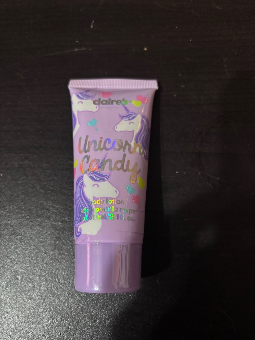 Claire's Lavender Unicorns Candy Body Lotion